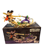ESTATUA COLECCIONABLE GOKU RADITZ Y PICCOLO EL SACRIFICIO FINAL MAKANKOSAPPO - Miniatura 3