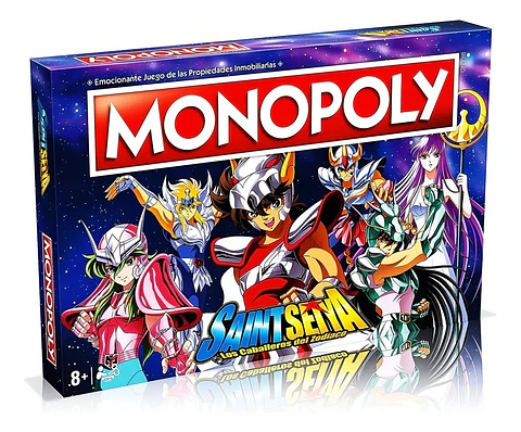 MONOPOLY CABALLEROS DEL ZODIACO SAINT SEIYA
