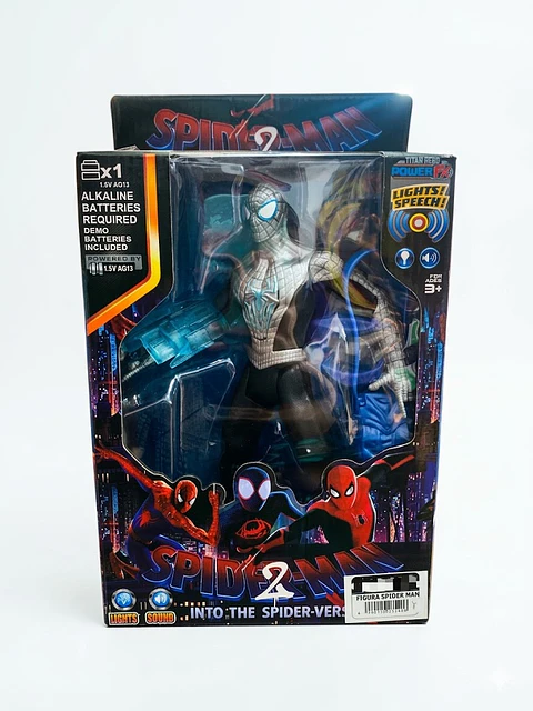 FIGURA SPIDER-MAN INTO THE SPIDER
