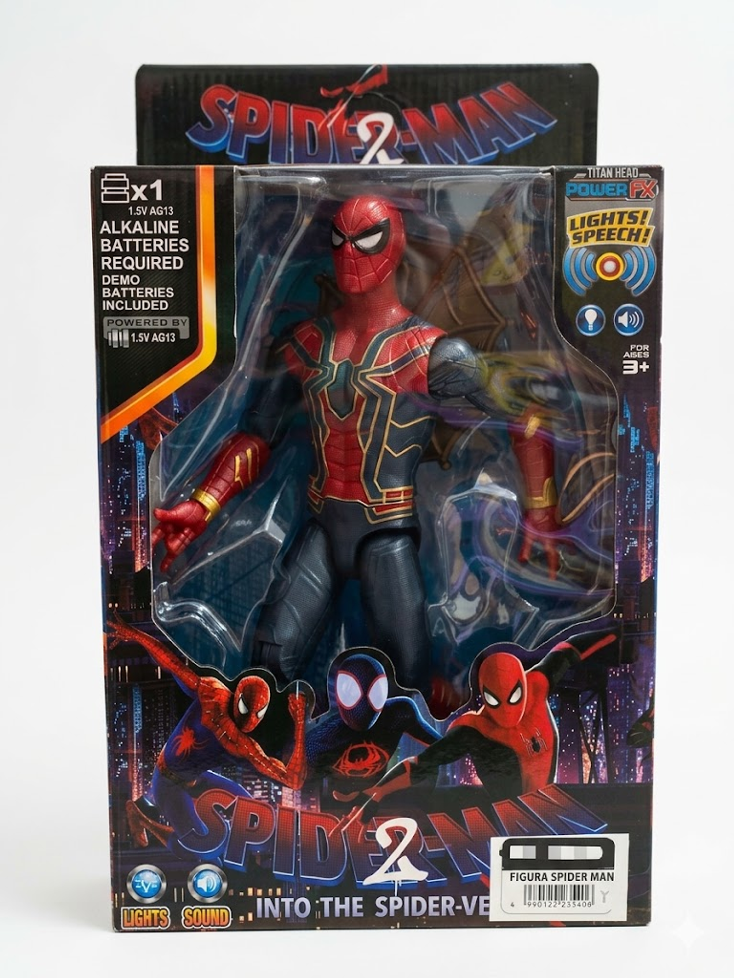 IRON SPIDER-MAN TITAN HERO SERIES POWER FX 1