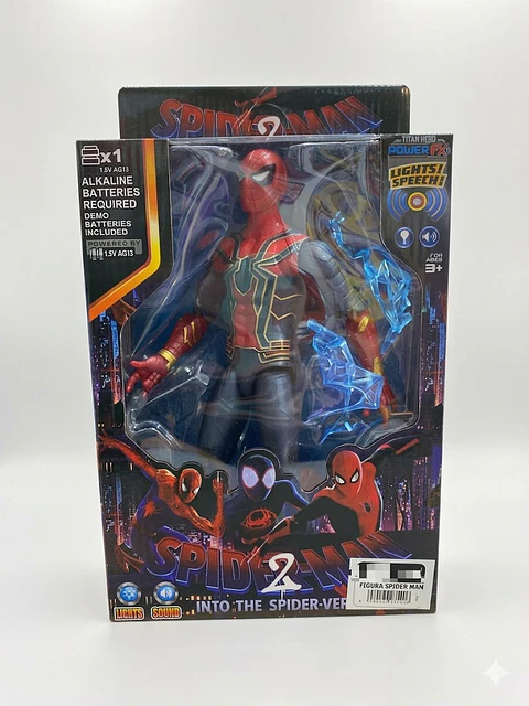 FIGURA DE ACCIÓN SPIDER-MAN 2 INTO THE SPIDER-VERSE IRON SUIT