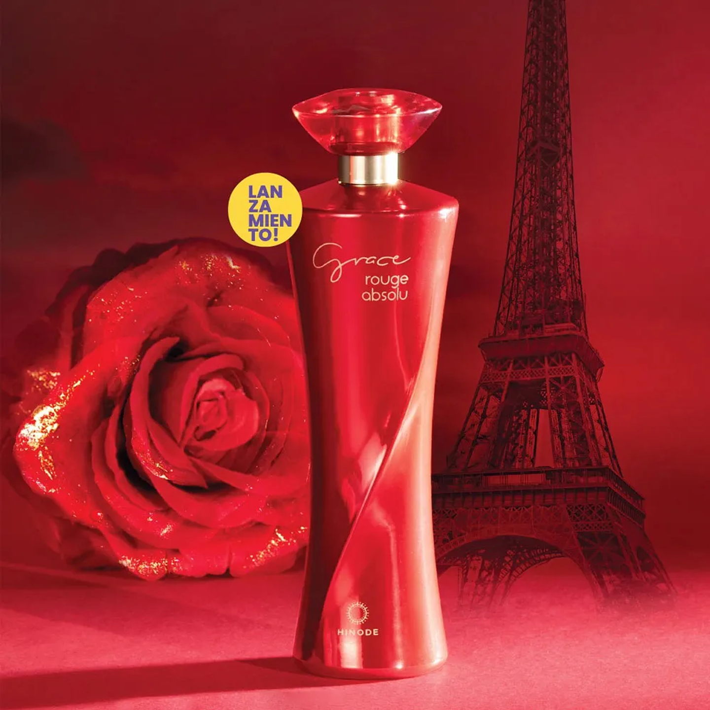 Perfume Feminino Grace Rouge Absolu Hinode 100 Ml HND 5