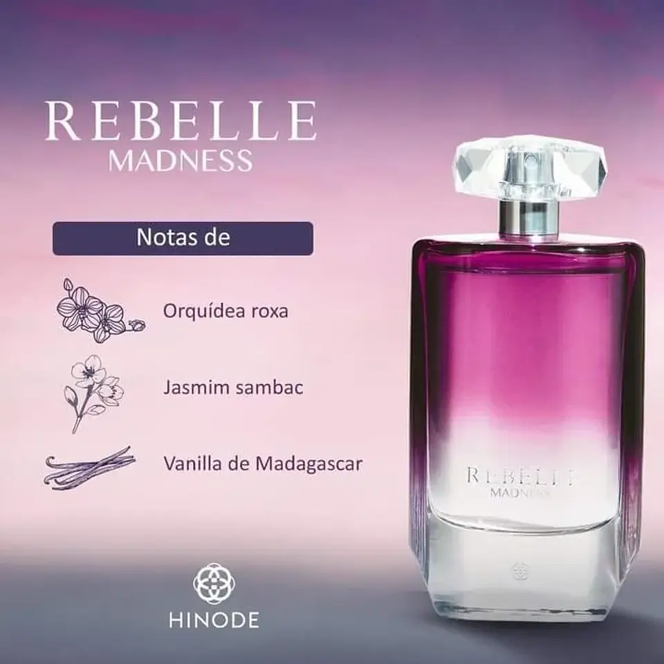 Colonia HND Perfume Rebelle Madness Hinode Mujer 3