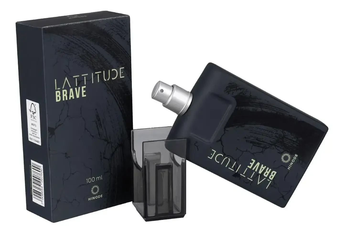 Perfume Para Hombre Hinode Lattitude Brave Deo Cologne,100ml 1