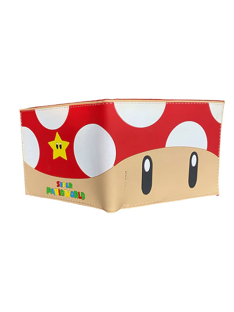 BILLETERA DE SUPER MARIO WORLD TOAD