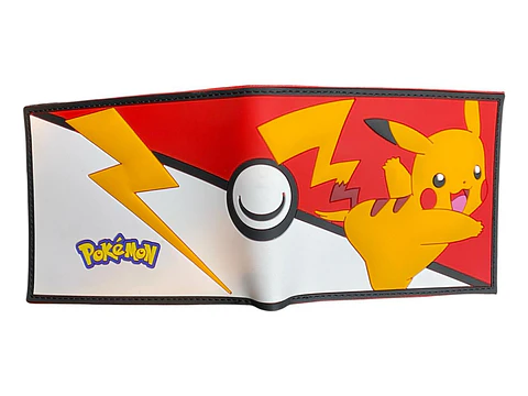 BILLETERA DE POKÉMON - EDICIÓN PIKACHU & POKÉBOLA 3D