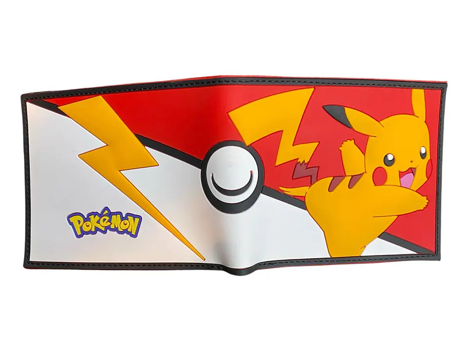BILLETERA DE POKÉMON - EDICIÓN PIKACHU & POKÉBOLA 3D 1