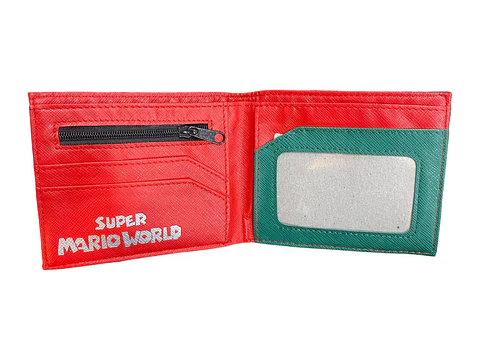 BILLETERA DE SUPER MARIO - EDICIÓN NIVEL CLÁSICO Y CASTILLO 3D