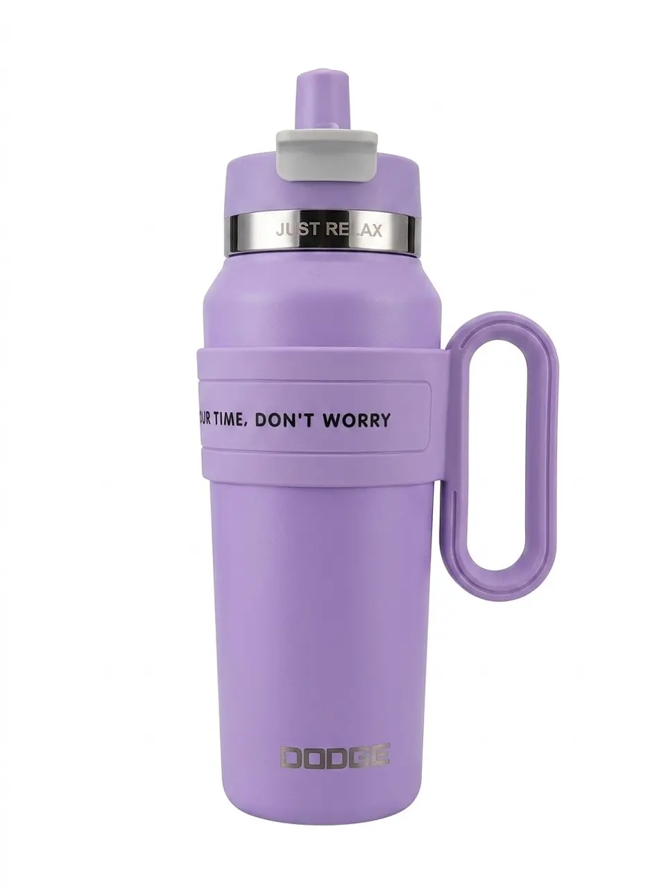 TERMO DODGE SPORT - EDICIÓN LAVENDER VIBE CON ASA Y MOTIVACIÓN 1