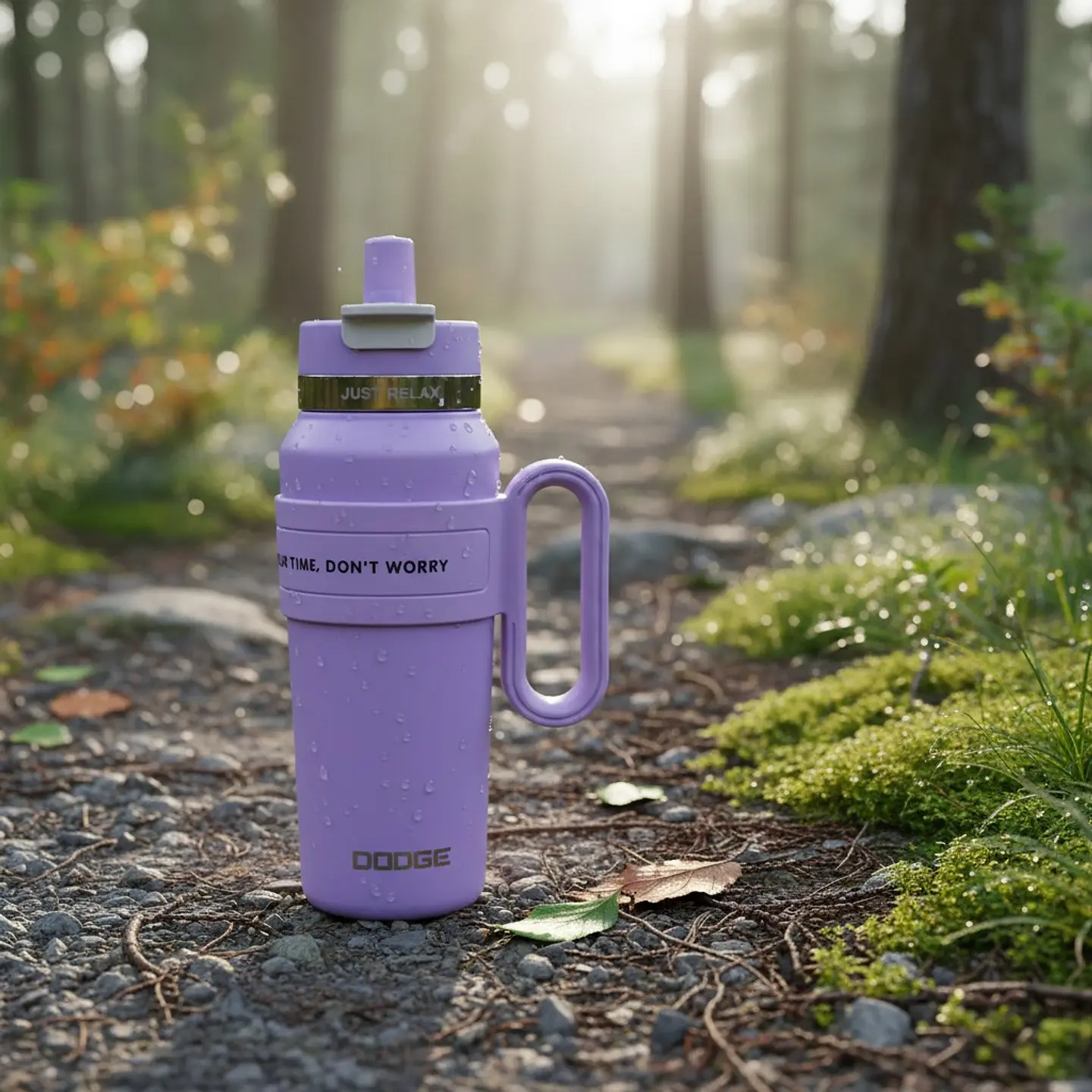 TERMO DODGE SPORT - EDICIÓN LAVENDER VIBE CON ASA  2