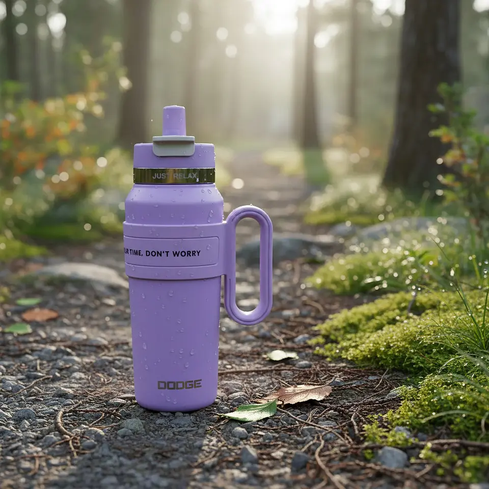 TERMO DODGE SPORT - EDICIÓN LAVENDER VIBE CON ASA  2