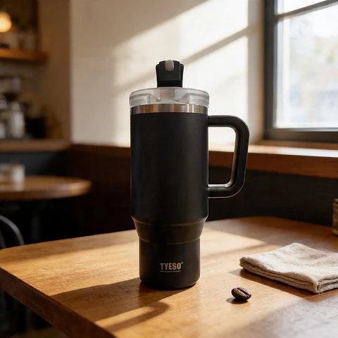 TERMO TYESO TÉRMICO CON ASA Y PITILLO 900ML