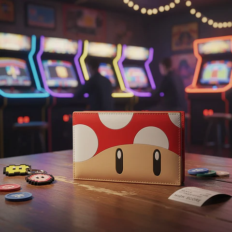 BILLETERA DE SUPER MARIO WORLD TOAD