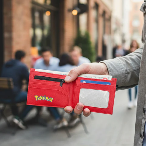 BILLETERA DE POKÉMON - EDICIÓN PIKACHU & POKÉBOLA 3D