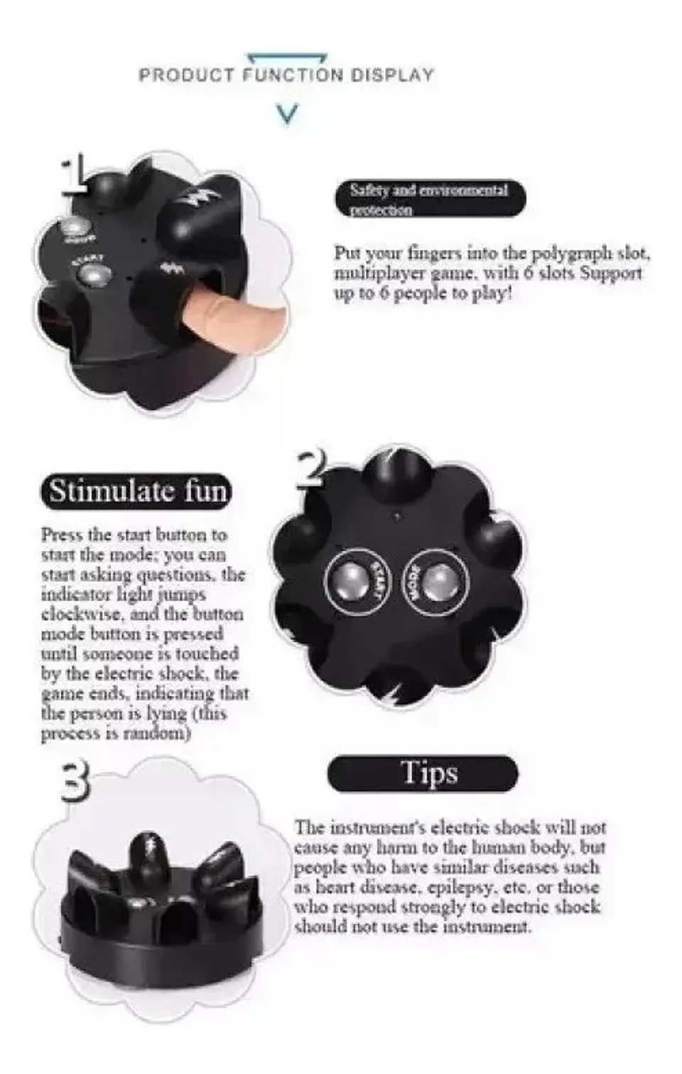 JUEGO DE MESA AMAZING ROULETTE – SHOCK ELÉCTRICO DE SORPRESA PARA FIESTAS Y REUNIONES 3