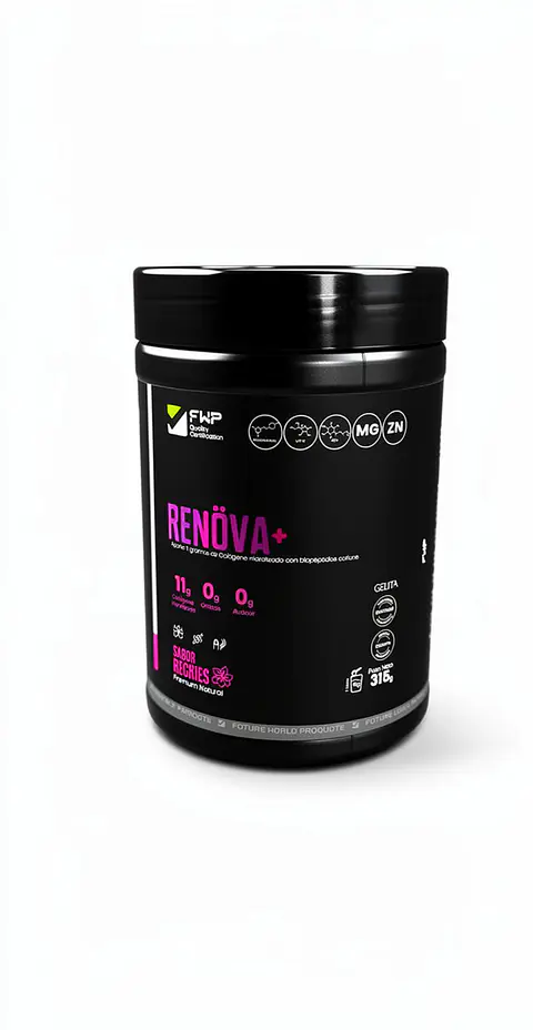 COLAGENO RENOVA ORIGINAL FWP Q10 RESVERATROL ZINC, MAGNASIO