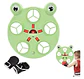  MÁQUINA DE BOXEO MUSICAL INFANTIL CON GUANTES RANA LED - Miniatura 1