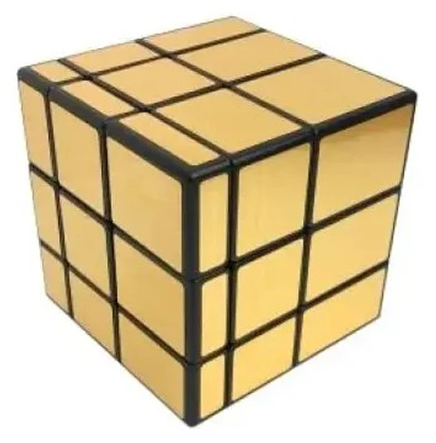 CUBO RUBIK CUBE DORADO