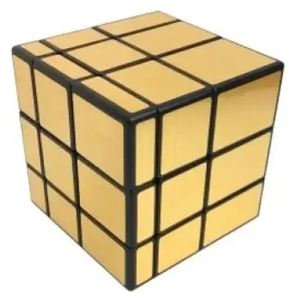 CUBO RUBIK CUBE DORADO 1