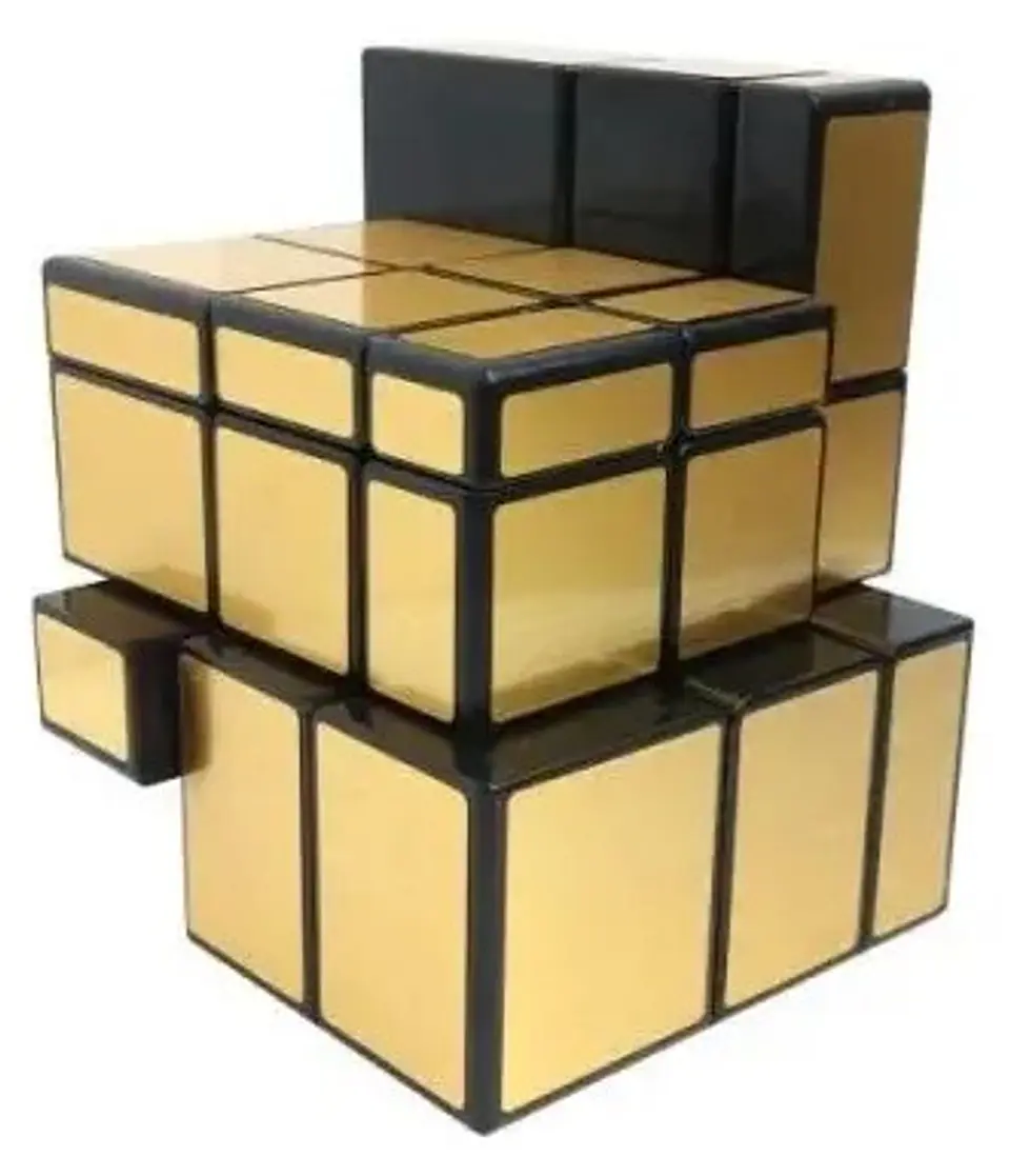 CUBO RUBIK CUBE DORADO 2