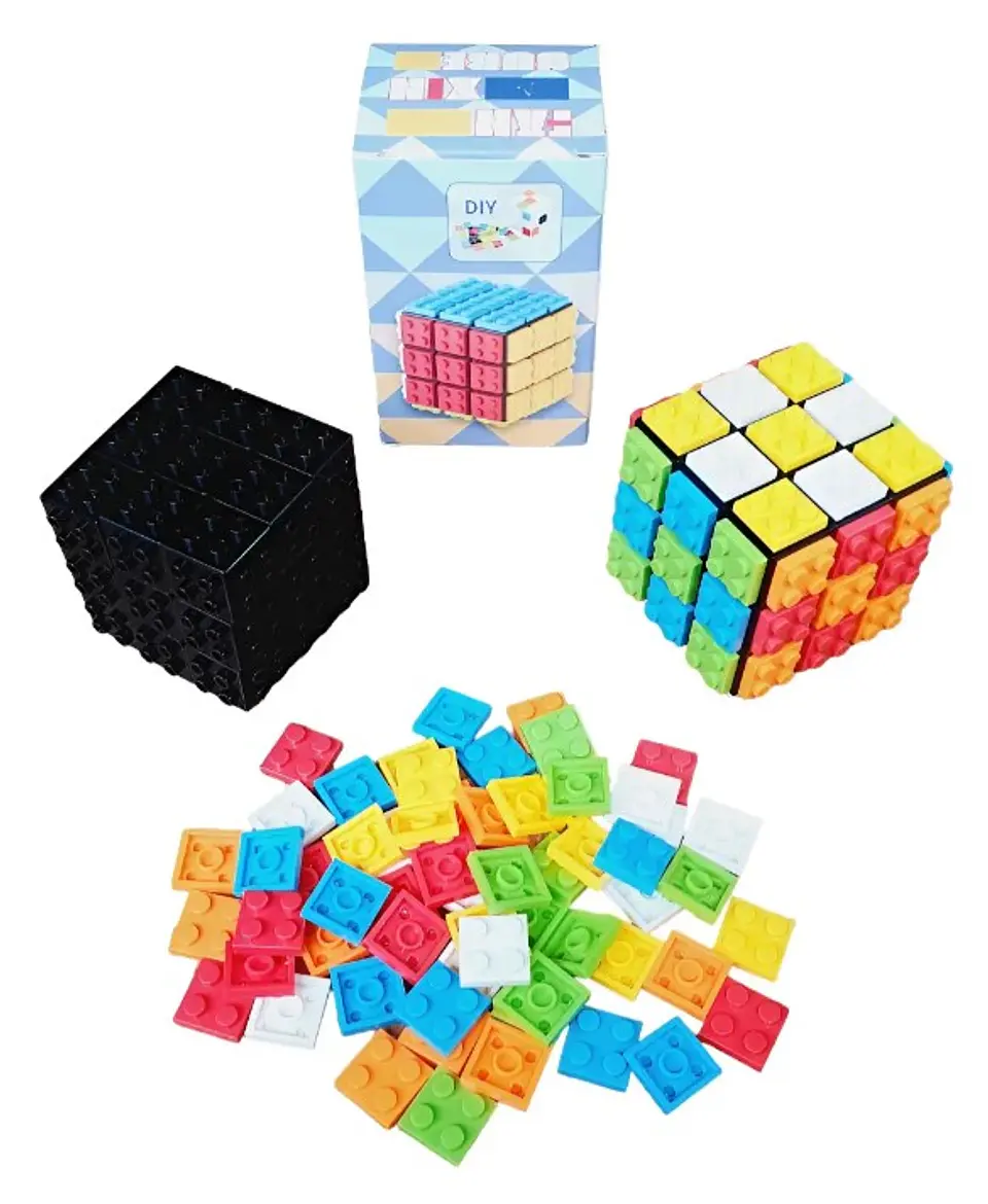 CUBO RUBIK FICHAS 3X3 FANXIN PARA ENCAJAR 1