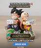 GOKU KRILIN LECHE DRAGON BALL - Miniatura 2
