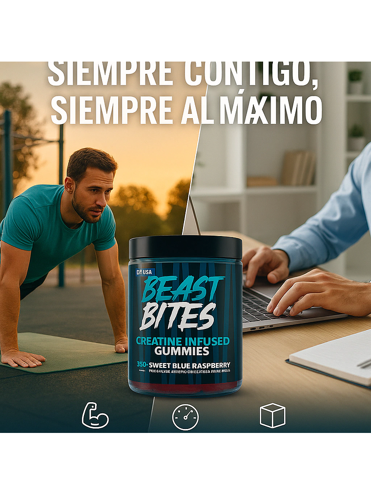 Creatina BEAST BITES 4