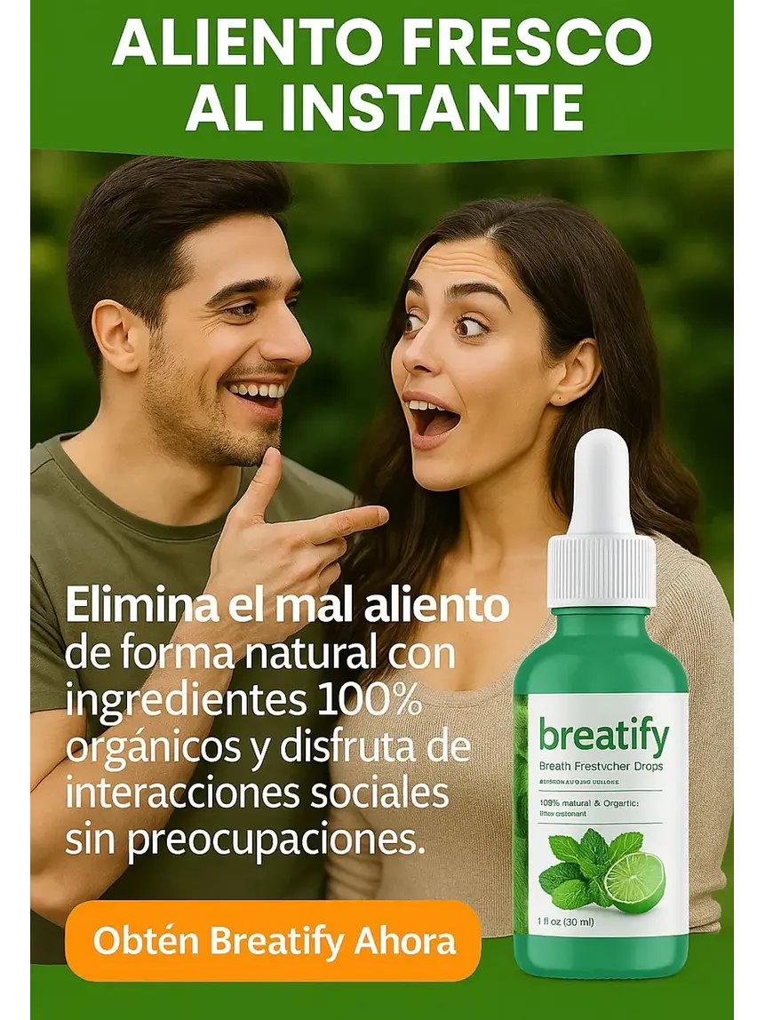 Breatify Gotas Refrescantes para el Aliento 4