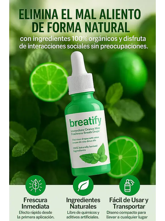 Breatify Gotas Refrescantes para el Aliento 5