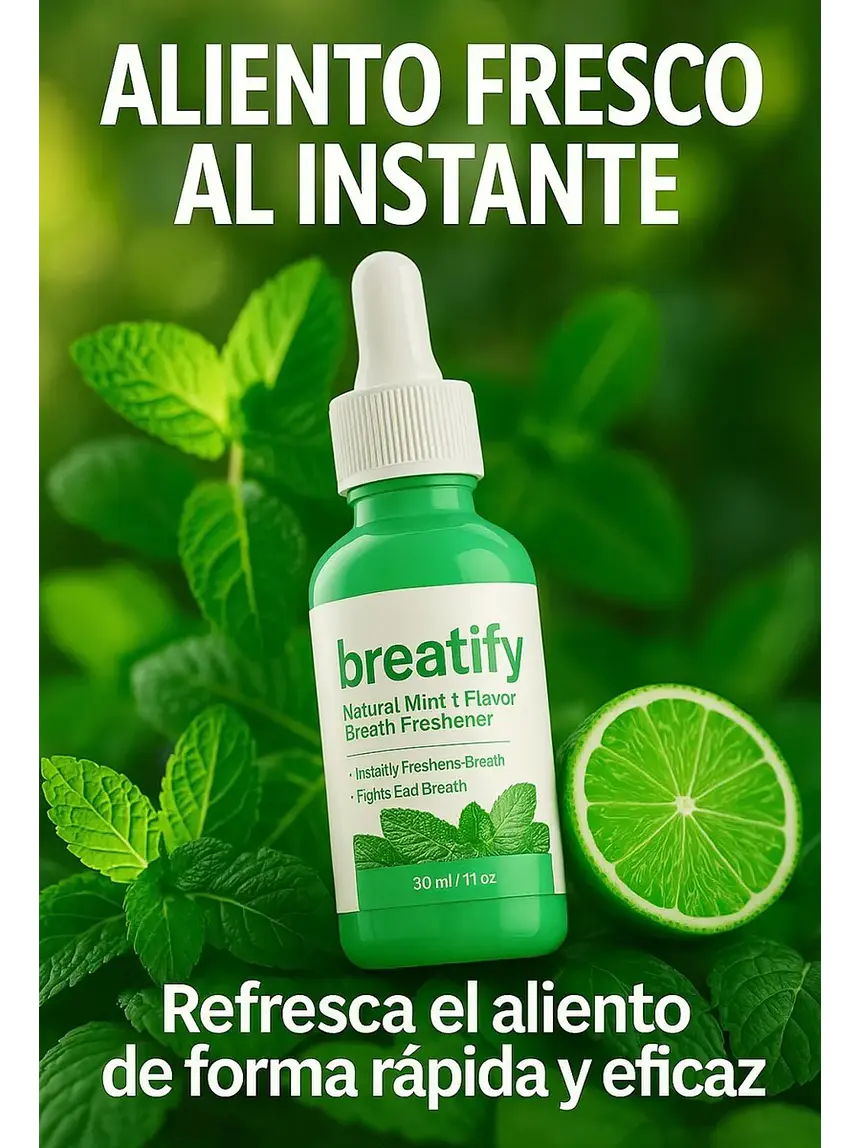 Breatify Gotas Refrescantes para el Aliento 6