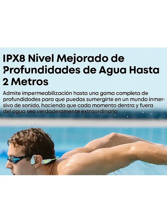 Audífonos Deportivos Langsdom BE20 Bluetooth IPX8 2