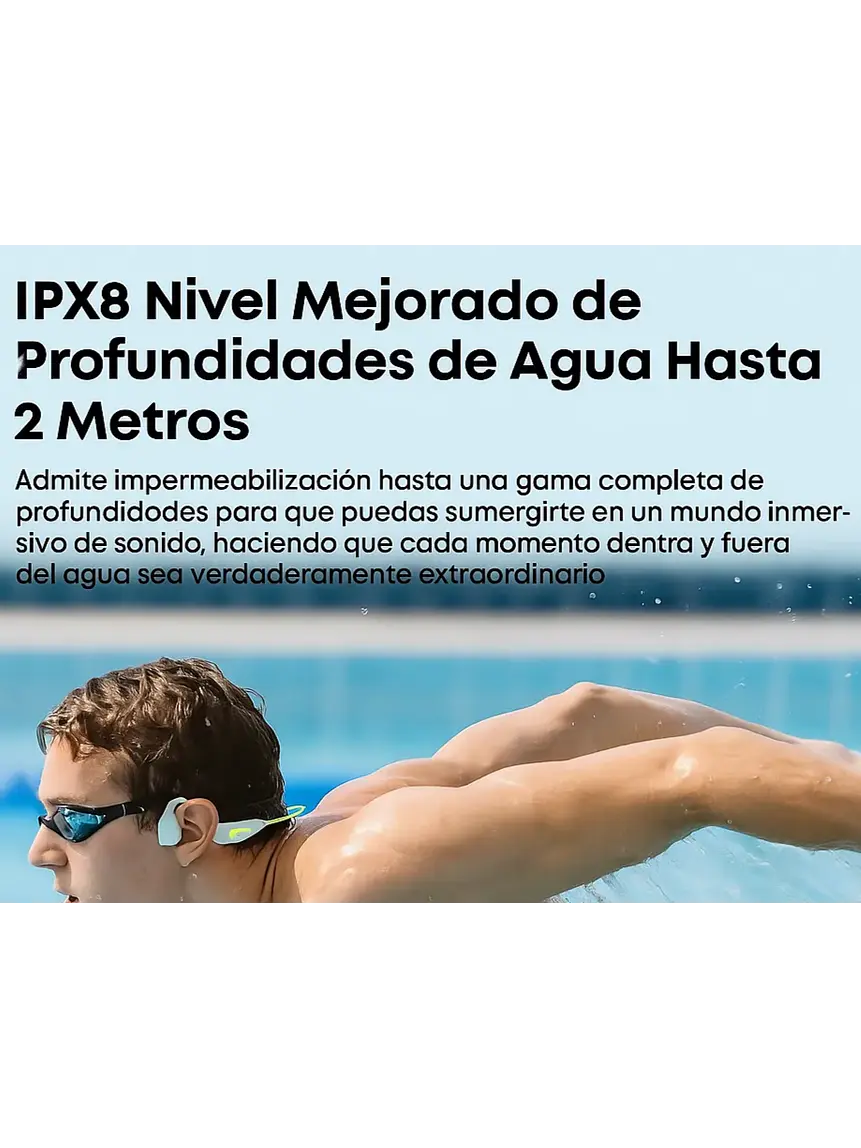 Audífonos Deportivos Langsdom BE20 Bluetooth IPX8 2