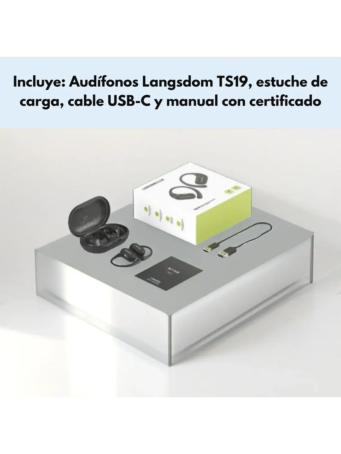 Audífonos deportivos langsdom Ts19 4