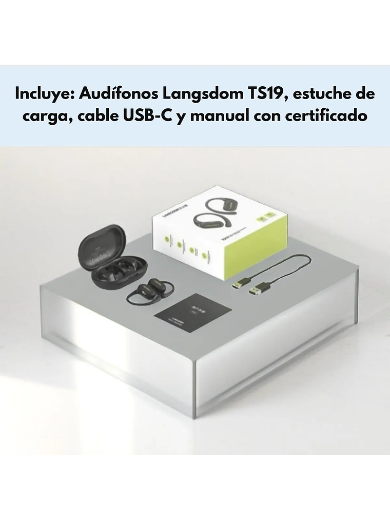 Audífonos deportivos langsdom Ts19 4