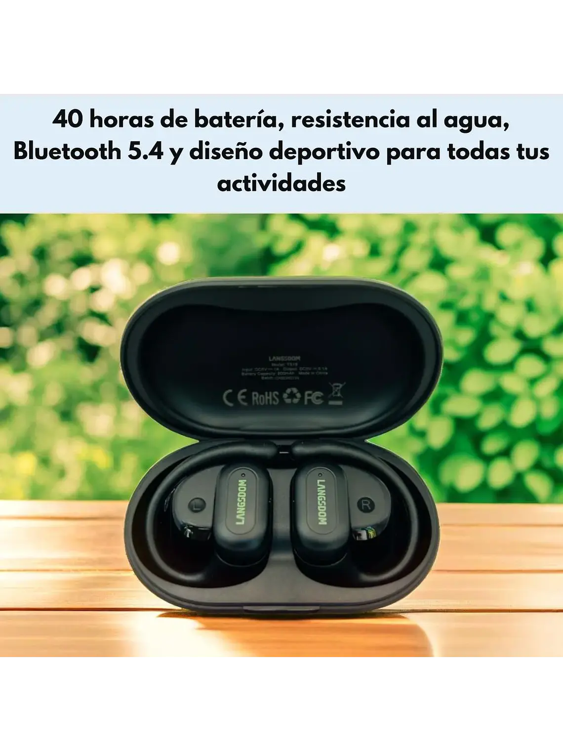 Audífonos deportivos langsdom Ts19 7