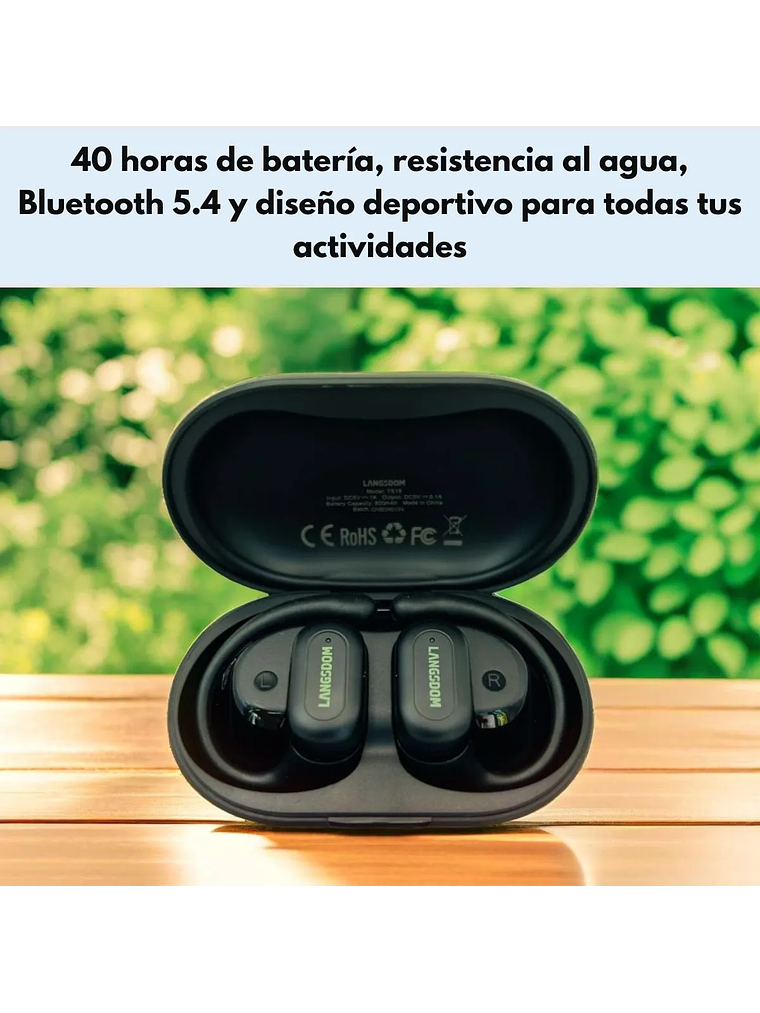 Audífonos deportivos langsdom Ts19 7