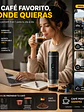 Cafetera Espresso Portátil 3 en 1 Recargable USB-C 20 Bar - Miniatura 2