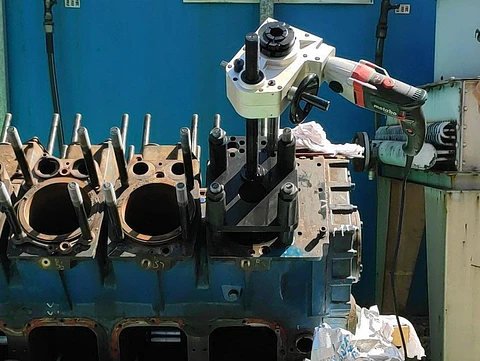 Barrenadora Torno Portatil WS-500