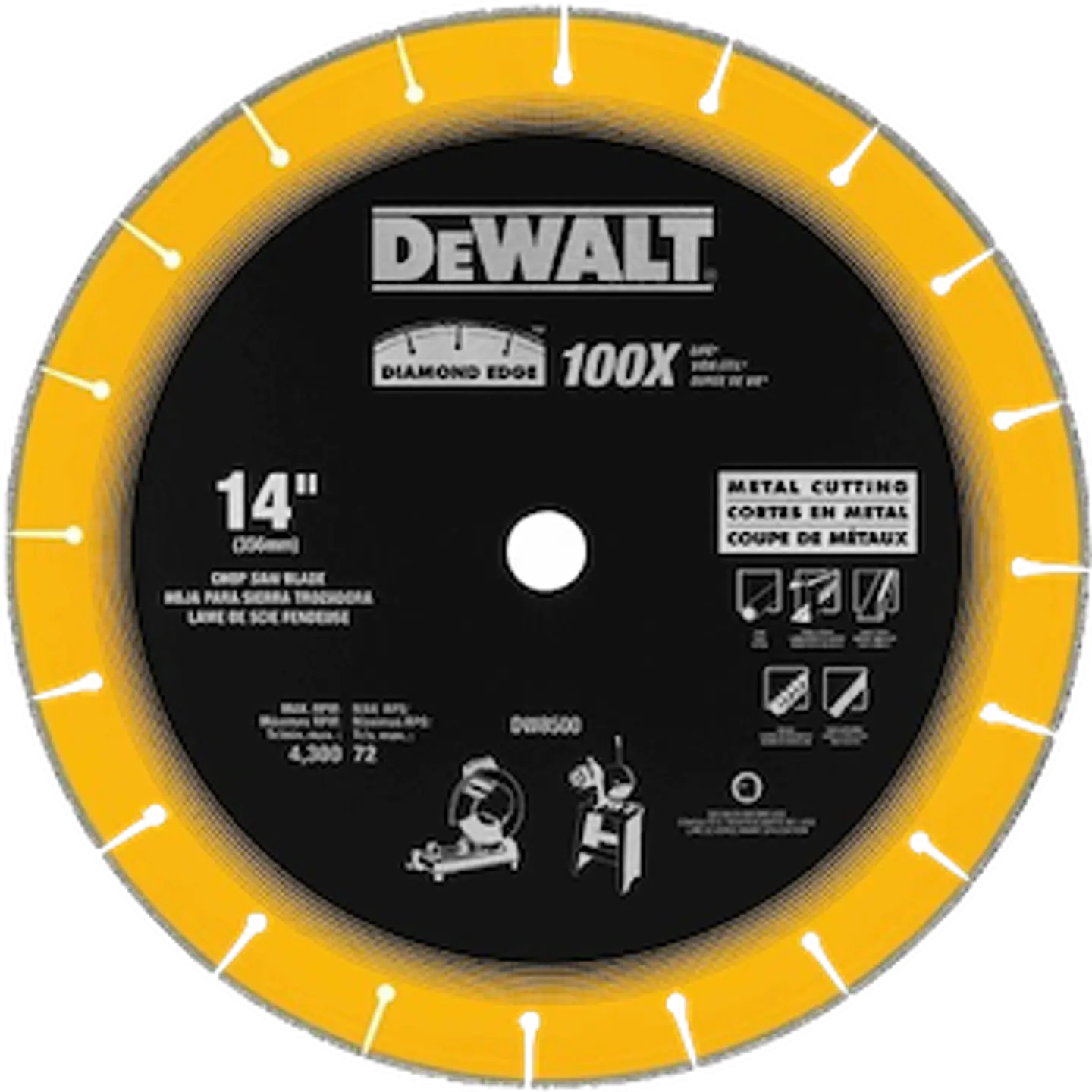 DISCO DIAMENTADO DEWAL (DW8500) 1