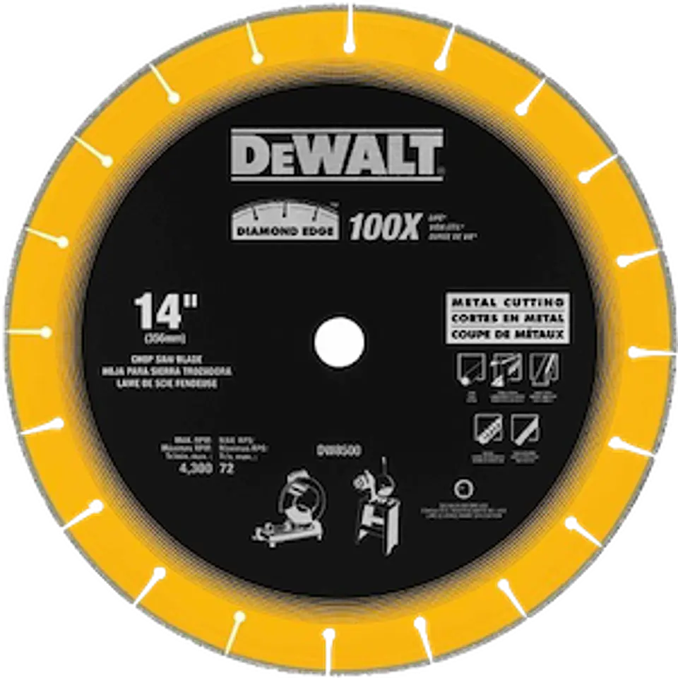 DISCO DIAMENTADO DEWAL (DW8500) 1