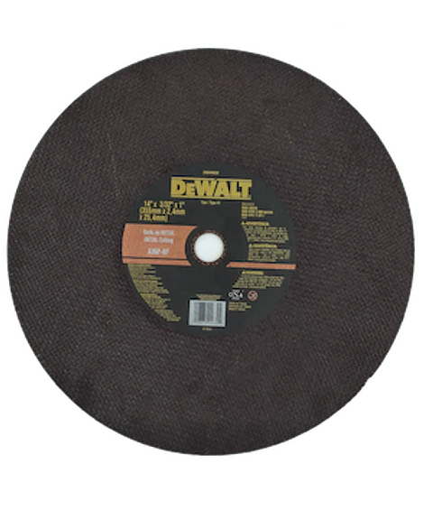 DISCO DE CORTE 14" DEWALT (DW44630)