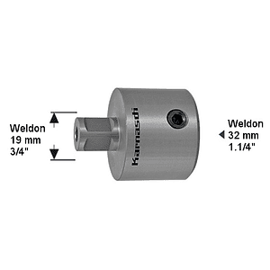 Adaptador Alargador Karnasch T.W.19 A T . 32