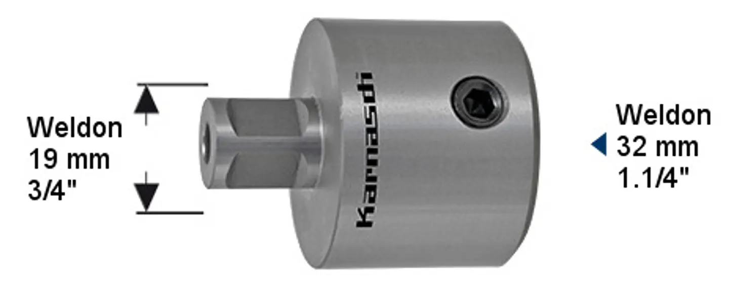 Adaptador Alargador Karnasch T.W.19 A T . 32 1