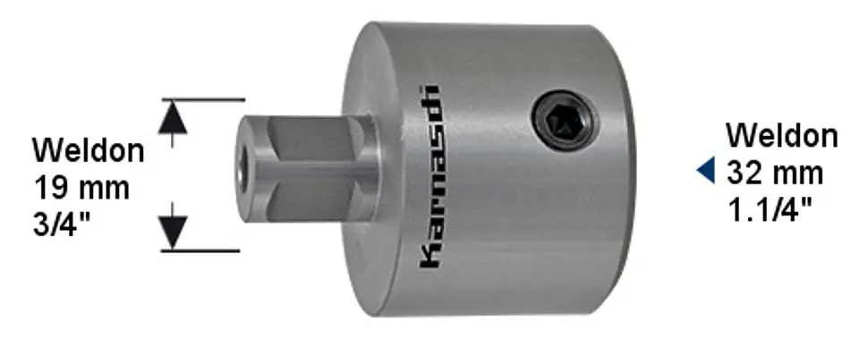 Adaptador Alargador Karnasch T.W.19 A T . 32 1