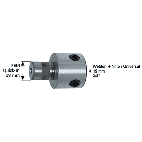 Adaptador Fein 7.98 / Universal Shank Karnasch