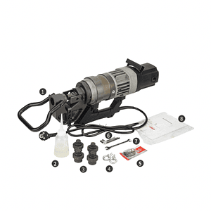 Punzonadora electrohidraulica WORKINSTEEL WS-32E