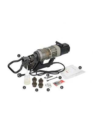 Punzonadora electrohidraulica WORKINSTEEL WS-32E