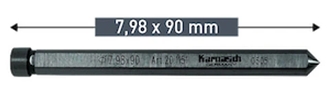Guia De Centro tct 7.98 x 90mm Karnasch 20.1151