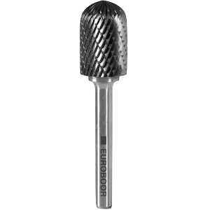 Lima Rotativa Arbol con Punta 1/2" Toma 1/4" Estándar (2) Carb. Tung.