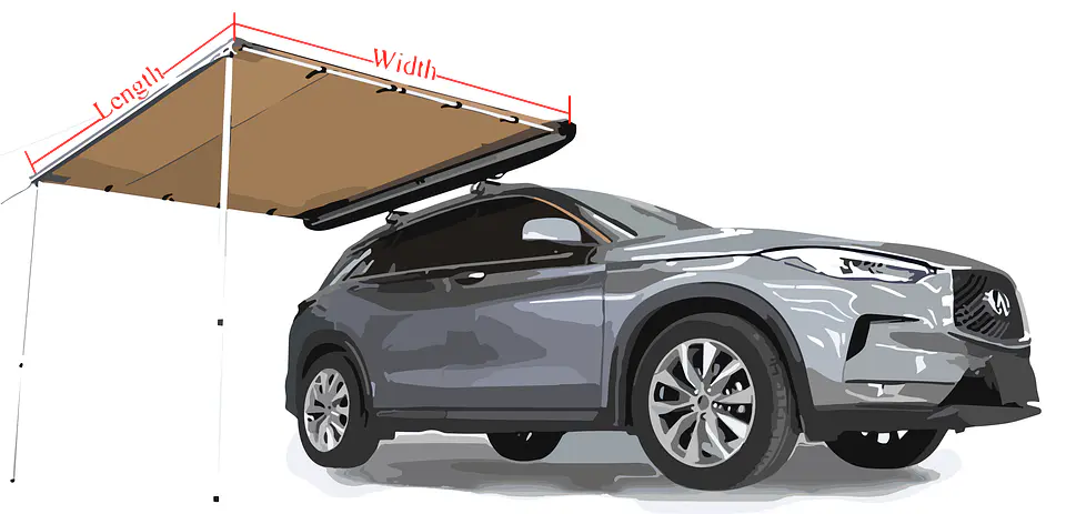 Toldo patra vehiculo Torres modelo altavista 1